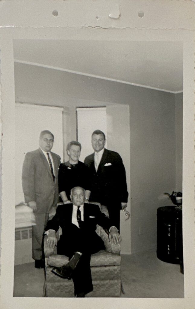 Sam, & Rose Gibson, with their two sons Irving, & Alfred Gibson